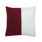 Red & White Plush – Cushion Cover – Christmas 45×45 cm – Urbane Hide