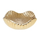 Golden ceramic cutting 30.5x30.5x11.5 cm