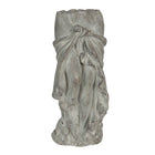 Flowerpot 13x13x29 cm Grey Stone Indoor Flowerpot
