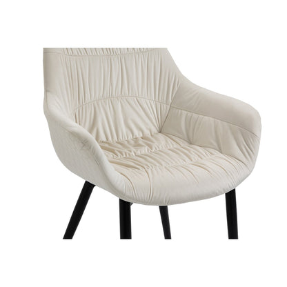 Eettafel met 4 stoelen massief acaciahout 160x85 cm