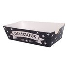 Basic Disposable Container for Hot Food 8 Pieces 16X9X4.5 cm