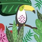 Servetten Jungle Bird 33x33 cm