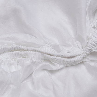 Hoeslaken TENCEL™ Lyocell wit
