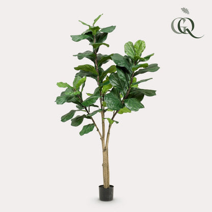 Kunstplant Ficus Lyrata 180 cm groen