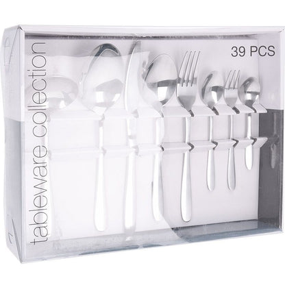 Excellent Houseware Bestekset 39-Delig - Rvs