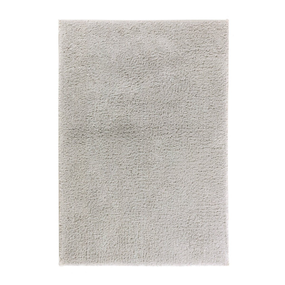 Badmat 60x90 cm katoen grijs anti-slip