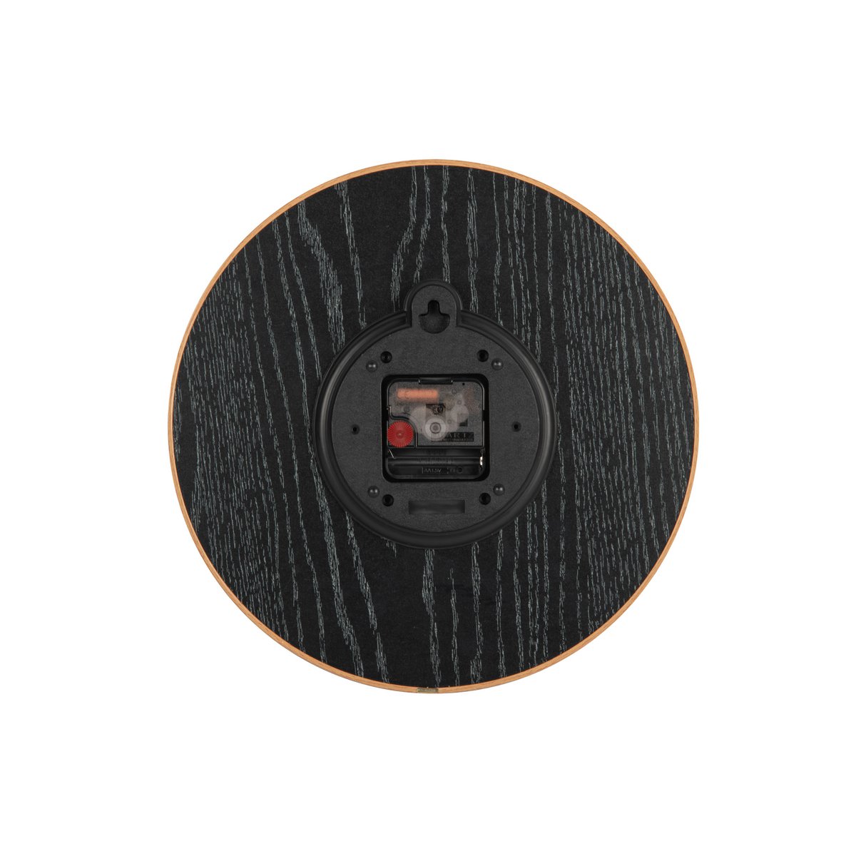 Wandklok 30 cm grijs PVC