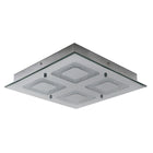 LED Ceiling Light Mirror 36x36 cm with Low Height Ambiance