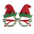 Christmas glasses 15x3x11 cm Green Plastic