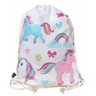Kids Gym Bag Unicorn With Rainbows And Magical Designs