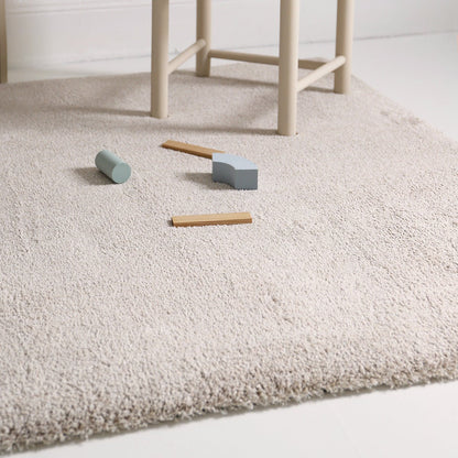 Machine washable plain rug SUPER ETICO LIN S