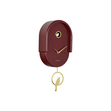 Wandklok Karlsson Tweet 42 cm rood plastic