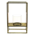 Lantern 25x15x38 cm Colourful Metal Candle Holder