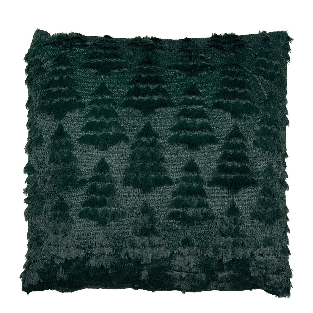 Cushion 45x45 cm Green Synthetic
