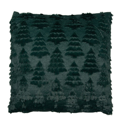 Cushion 45x45 cm Green Synthetic