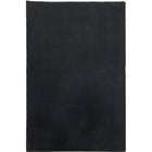 Vloerkleed zwart 160x230 cm hoogpolig