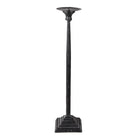 Kandelaar 44 cm zwart ijzer