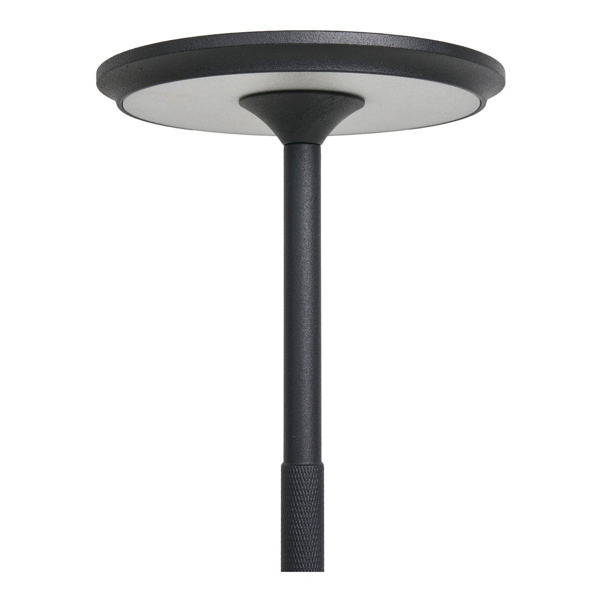Tafellamp aluminium zwart 13x13x28,5 cm