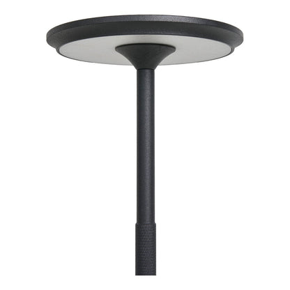 Tafellamp aluminium zwart 13x13x28,5 cm