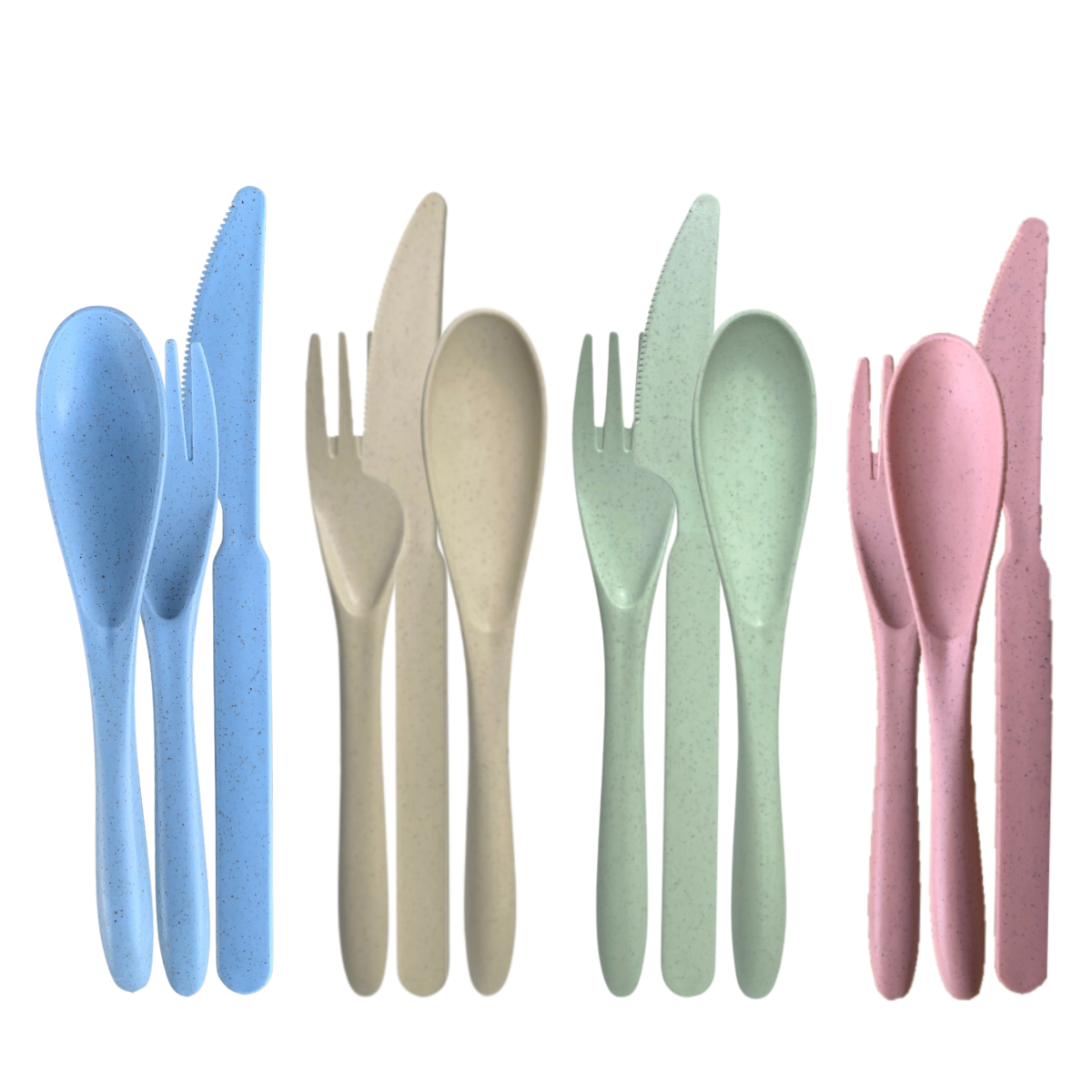 green-goose Bio-based Cutlery Set - 4 Sets