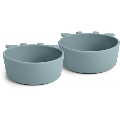 Alex Silicone Deep Plate 2-pack Giraffe