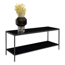 Tv-meubel 100x36x45 cm staal zwart