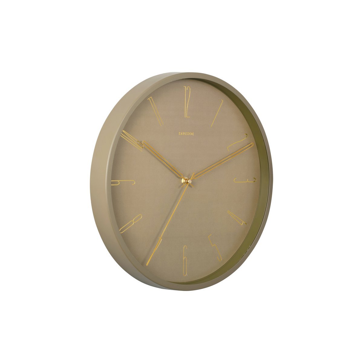 Wandklok Karlsson Belle Numbers 40 cm