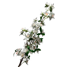 Kunstbloem Prunus persica 110 cm wit
