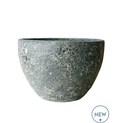 Plantenpot Lipari relic jade Ø70x52 cm groen keramiek