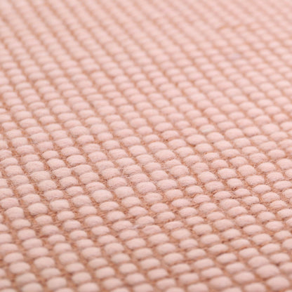 Vloerkleed wol 140x200 cm nude