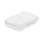 Lunchbox 0.45L transparant 16x11x4 cm