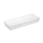 Ladebakje 38x15 cm transparant