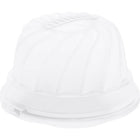 Cakedoos tulband 30.5 cm wit/transparant