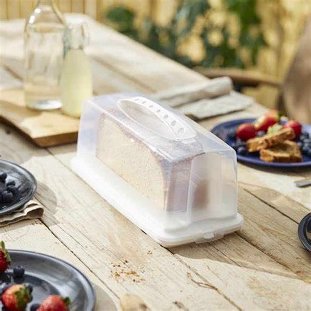 Rotho Fresh Cakedoos Rechthoek 36X16.5X16.5 Cm Wit/Transparant