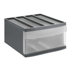 Rotho Systemix Design Drawer Unit 34X39.5X20.3 Cm Anthracite