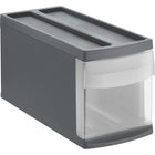 Rotho Systemix Design Drawer Unit 39.5x17x20.3 cm Anthracite