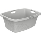 Wasmand 50L Cool Grey bloemenlook