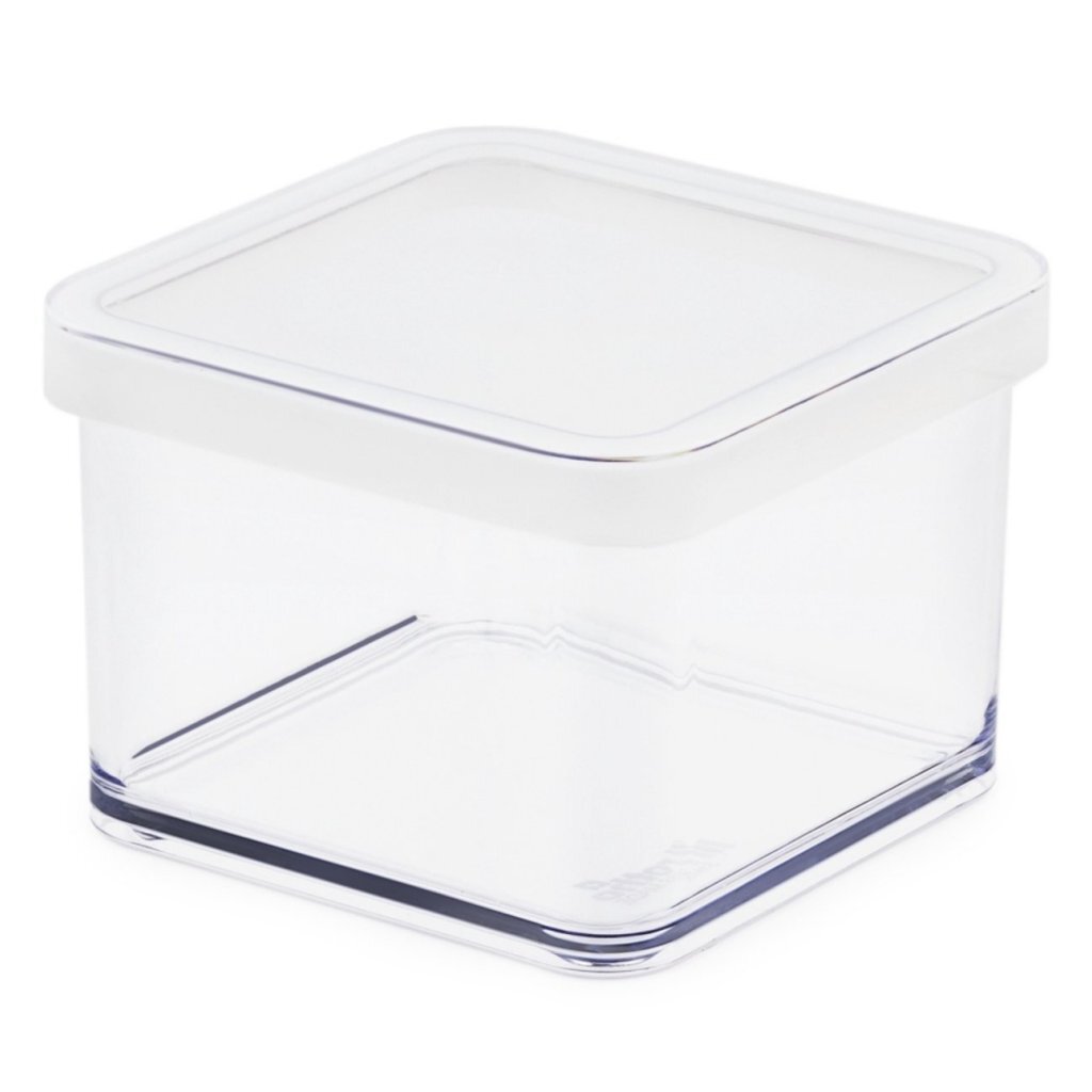Rotho Loft Bewaardoos 0.5L Wit/Transparant