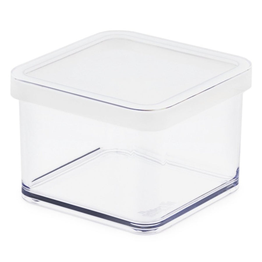 Rotho Loft Bewaardoos 0.5L Wit/Transparant