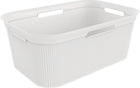 Wasmand 41L flexibel wit