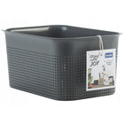 Opbergmand 26x18x13 cm 4.5L antraciet