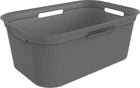 Rotho Flexible Laundry Basket Brisen 41 L Anthracite