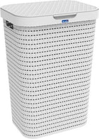 Rotho wasmand 55L wit met deksel