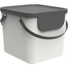 Afvalscheider 40L wit