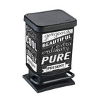 Rotho Paso Pedal Bin Hipster 20L Black