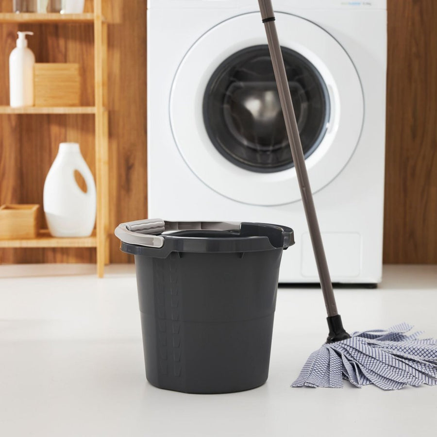 Rotho Daily Emmer Met Schaalverdeling 10L Antraciet