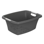 Wasmand 25L antraciet 50.5x38.3x21.8 cm
