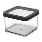Rotho Loft Storage Box 10X10X7.2 Cm 0.5L Black/Transparent