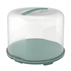 Rotho Fresh Cake Box XL 35.5X34.5X26 Cm Mistletoe Green/Transparent