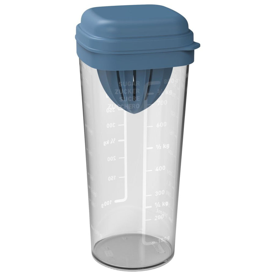 Rotho Loft Shaker Met Pers 1L Horizon Blauw/Transparant